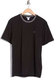 Calvin Klein Double Tip Cotton Jacquard T-Shirt