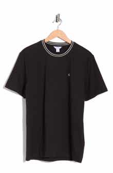 Calvin Klein Double Tip Cotton Jacquard T-Shirt