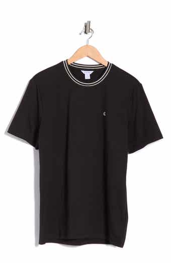 Calvin Klein Double Tip Cotton Jacquard T-Shirt
