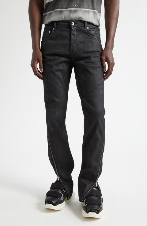 Vega Zip Leg Skinny Jeans