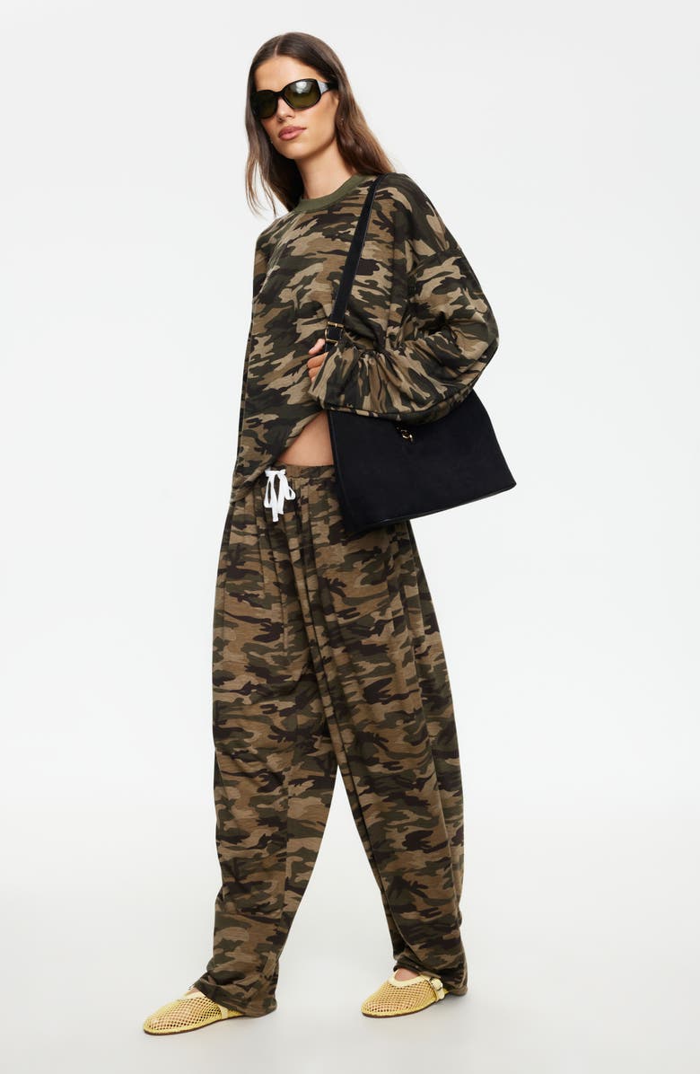 LIONESS Aura Pull-On Pants, Alternate, color, Camo