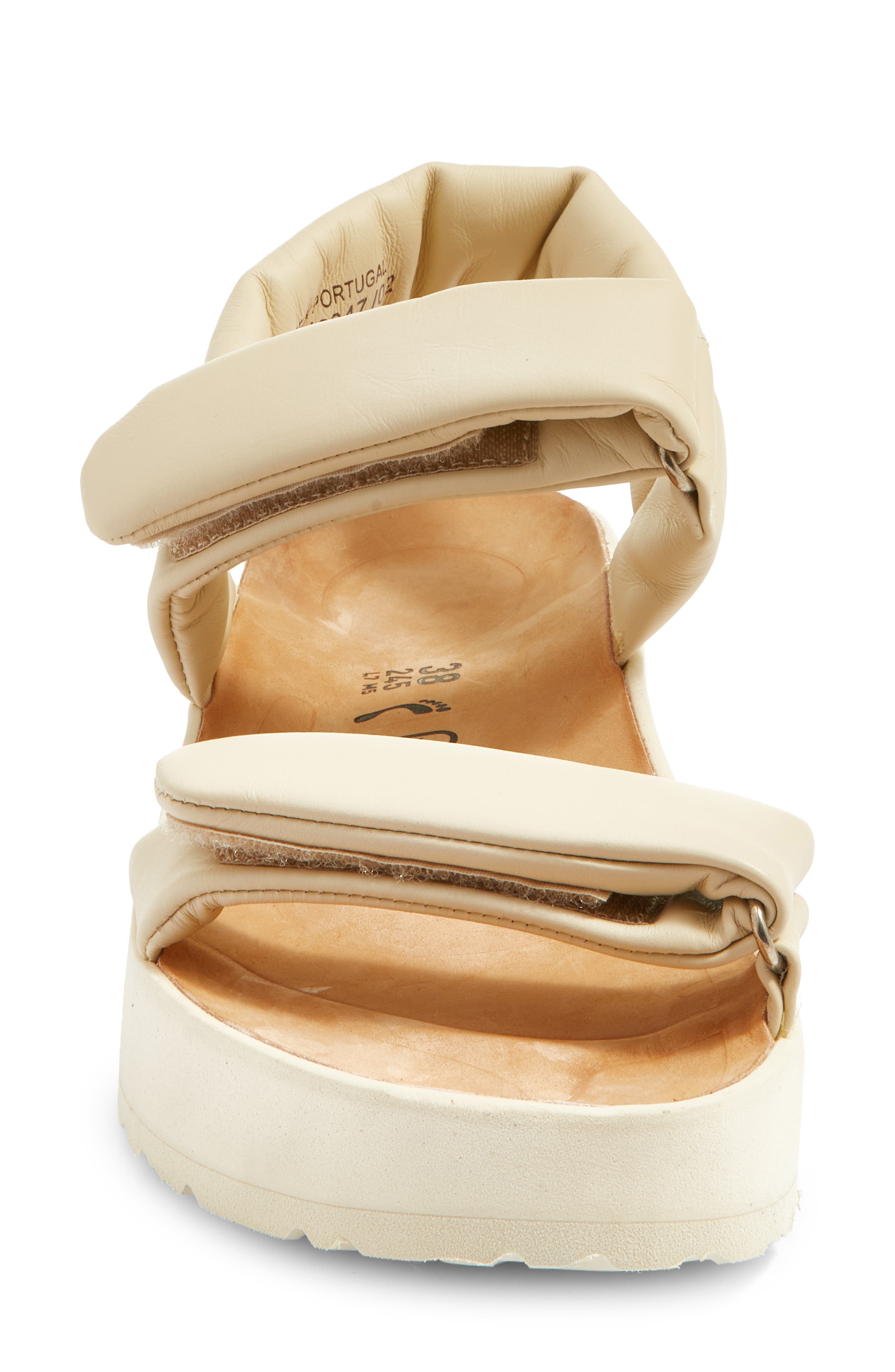 Birkenstock Papillio by Birkenstock Theda Platform Wedge Sandal, Alternate, color, Beige
