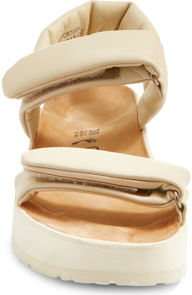 Birkenstock Papillio by Birkenstock Theda Platform Wedge Sandal, Alternate, color, Beige