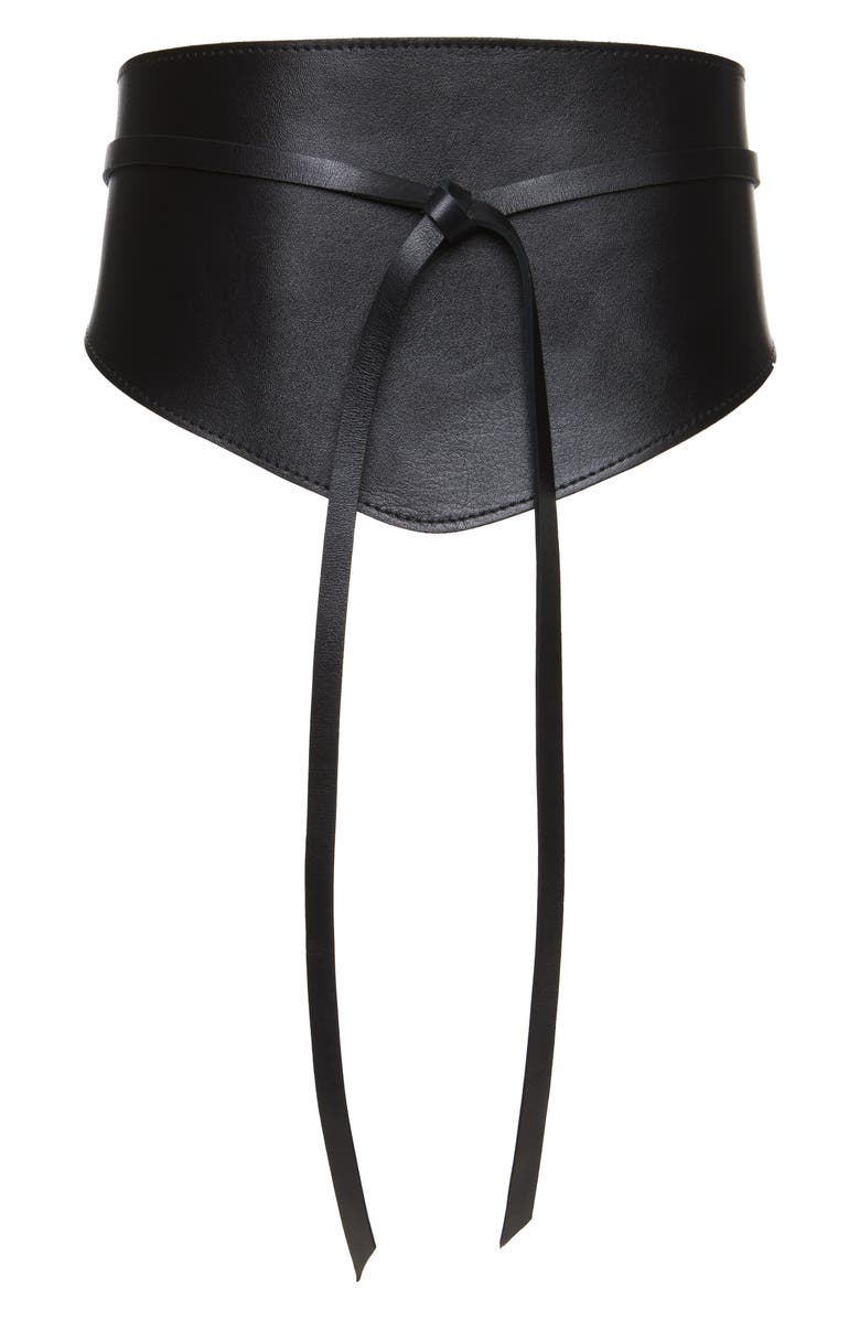 Ada Rosalia Leather Belt, Main, color,