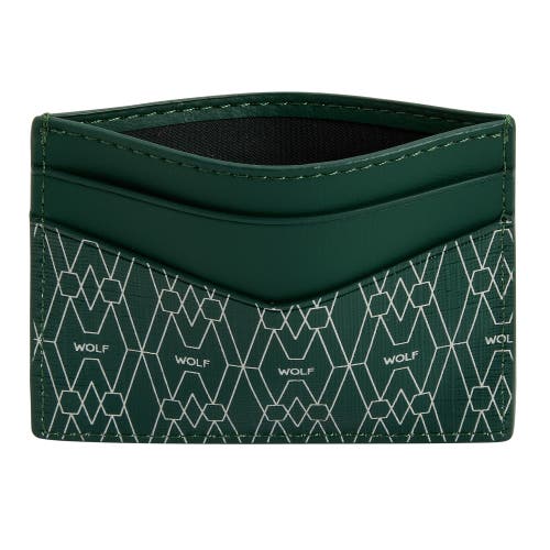 Wolf Signature Cardholder In Green