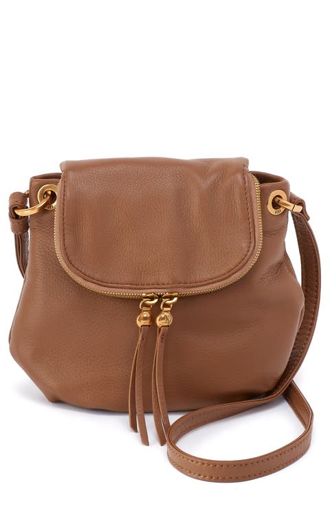 Fern Leather Crossbody Bag