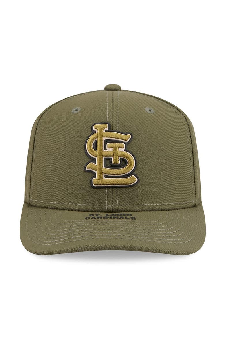 New Era Men's New Era  Olive St. Louis Cardinals 2026 Armed Forces Day 9SEVENTY Adjustable Hat, Alternate, color, Olive