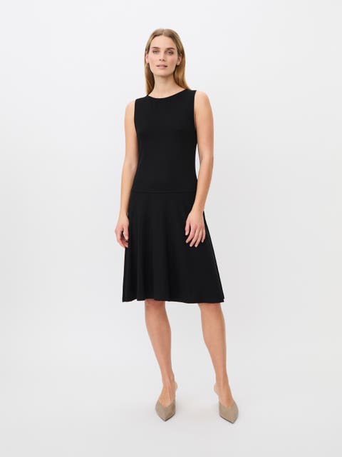 MaOlcay Sleeveless Flared Midi Dress