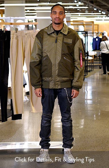 ALPHA INDUSTRIES ／ CWU-36P FLIGHT JACKET Alpha Industries CWU 36/P MOD GEN II BOMBER JACKET | Parallel