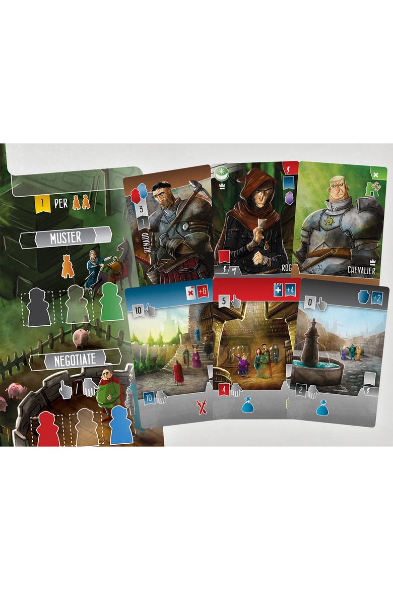 Paladins of the West Kingdom City of Crowns, Alternate, color, Multicolored