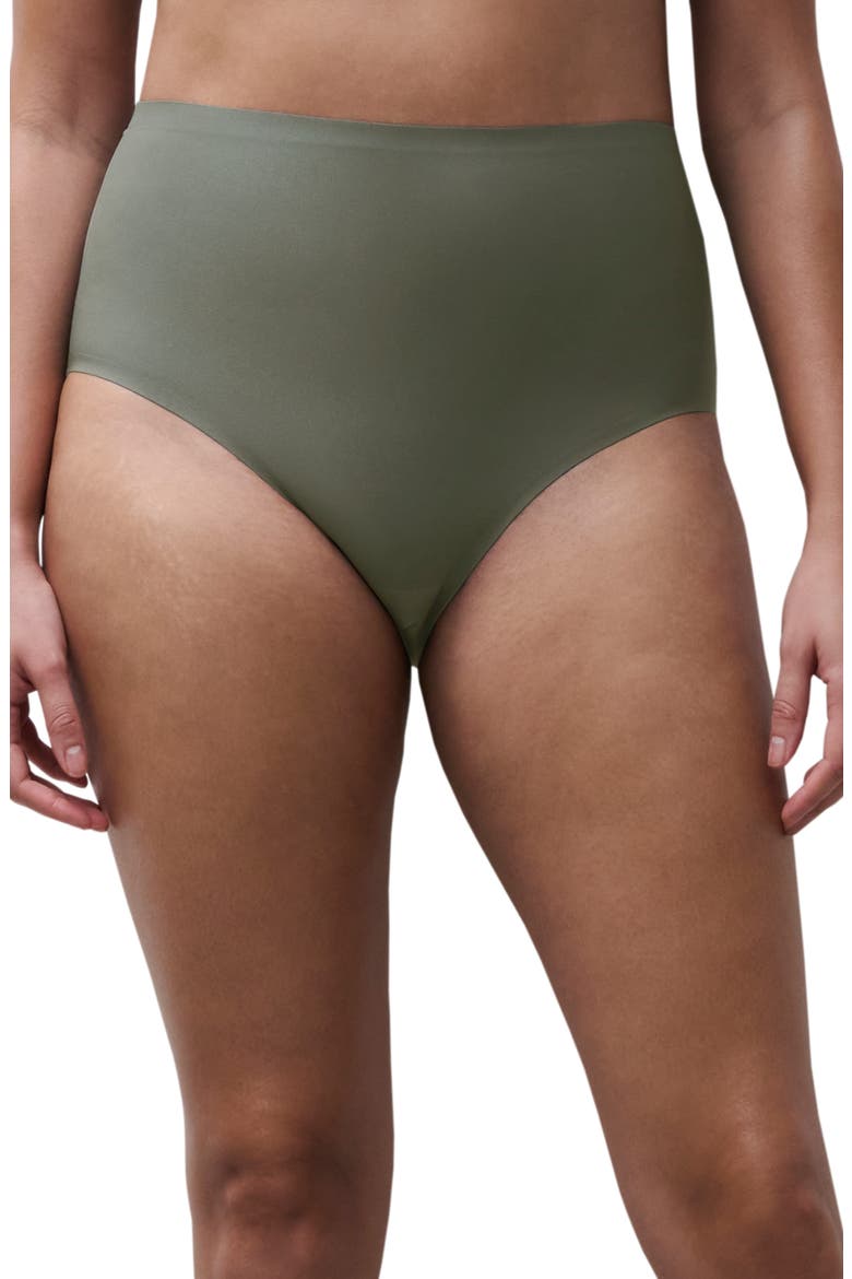 Soft Stretch Full Briefs, Main, color, GREEN CLAY