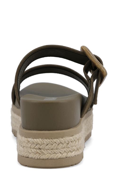 Mia Kika Platform Sandal In Khaki