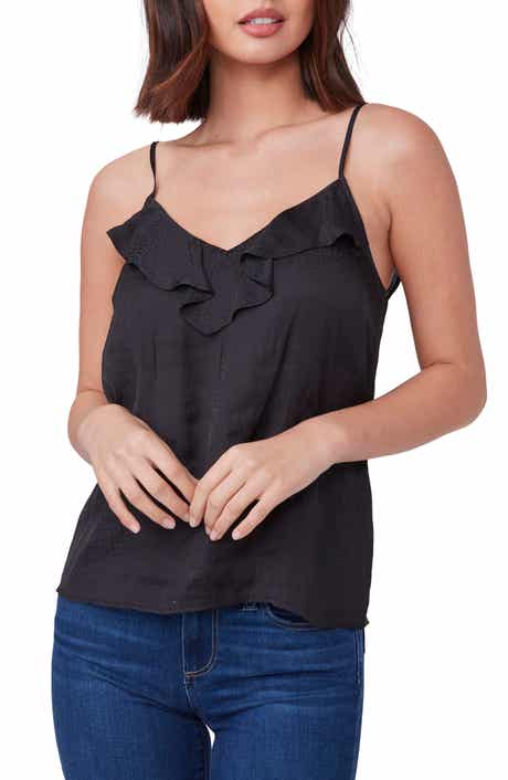 PAIGE Trixie Ruffle Neck Camisole