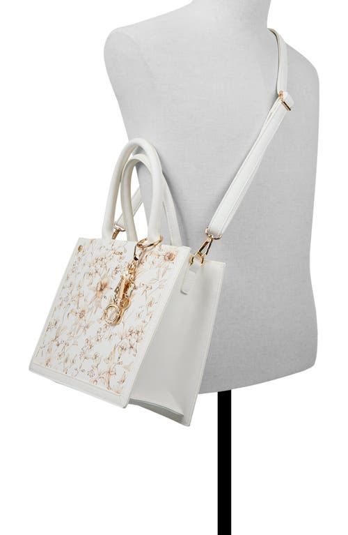 Aldo Dasfloraa Faux Leather Tote In Pattern