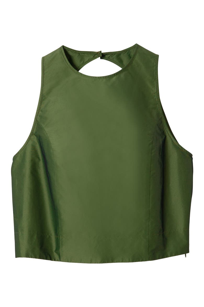 Constance Open Back Top, Alternate, color, OLIVE