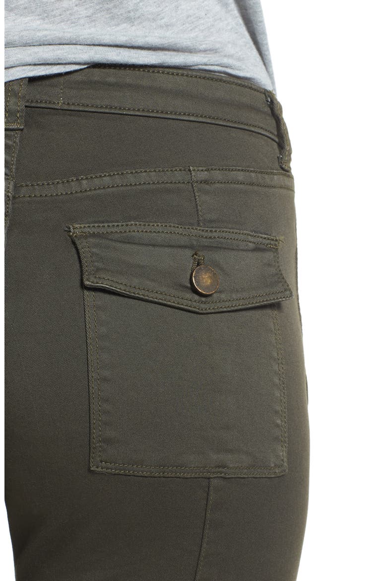 Skinny Cargo Pants, Alternate, color, OLIVE