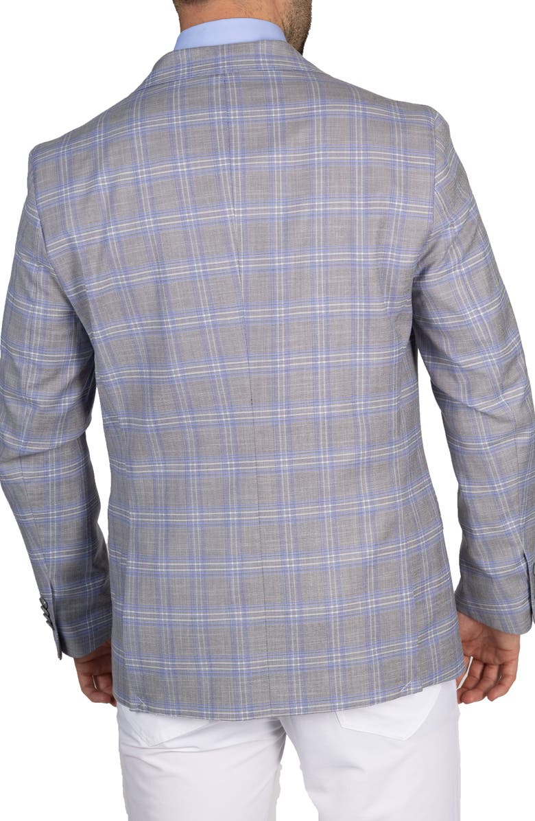 TailorByrd Heritage Plaid Windowpane Sport Coat, Alternate, color, 