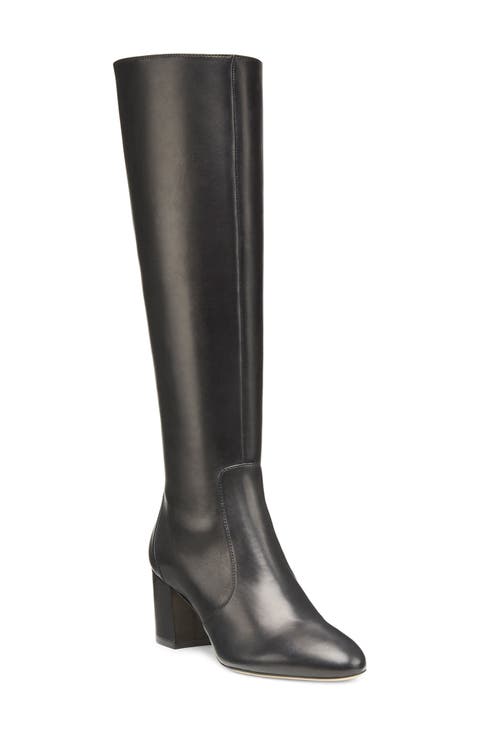 Yuliana Knee High Zip Boot