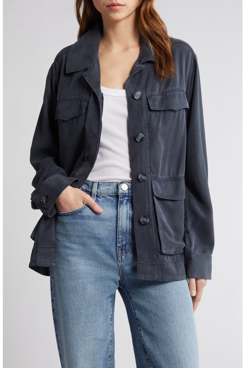 Utility Jacket, Main, color, BLACK