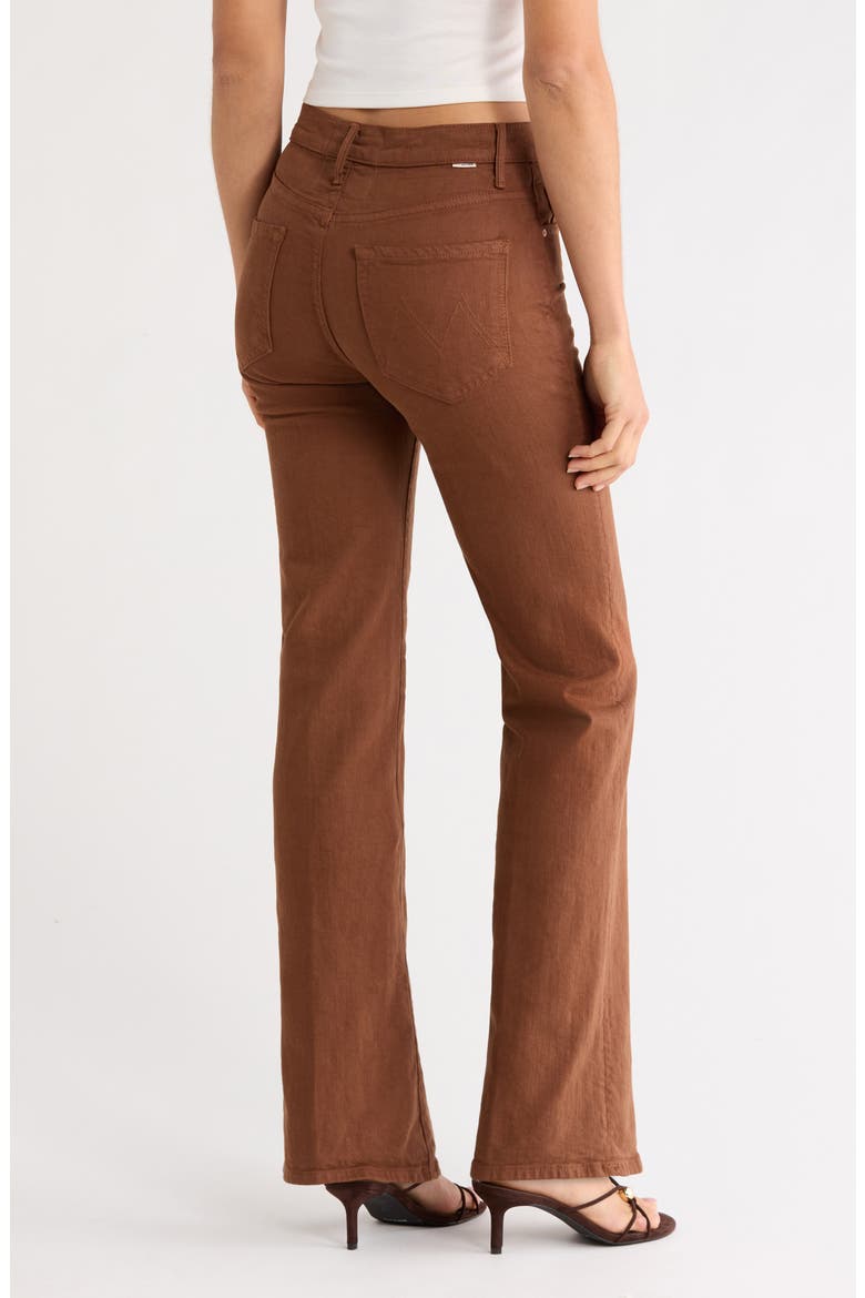 The Kick It High Waist Straight Leg Jeans, Alternate, color, BISON