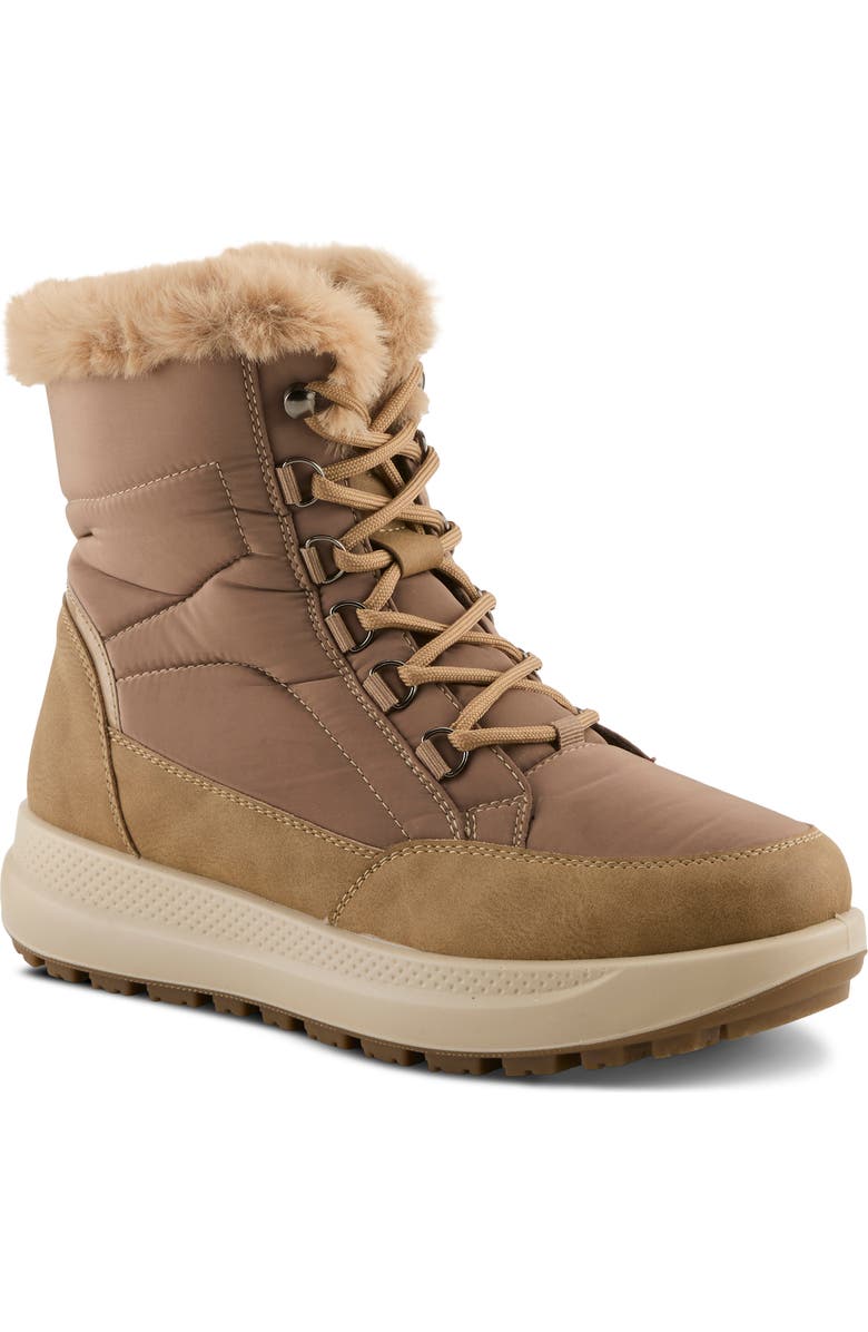 Flexus by Spring Step Laroui Waterproof Winter Boot, Main, color, Taupe