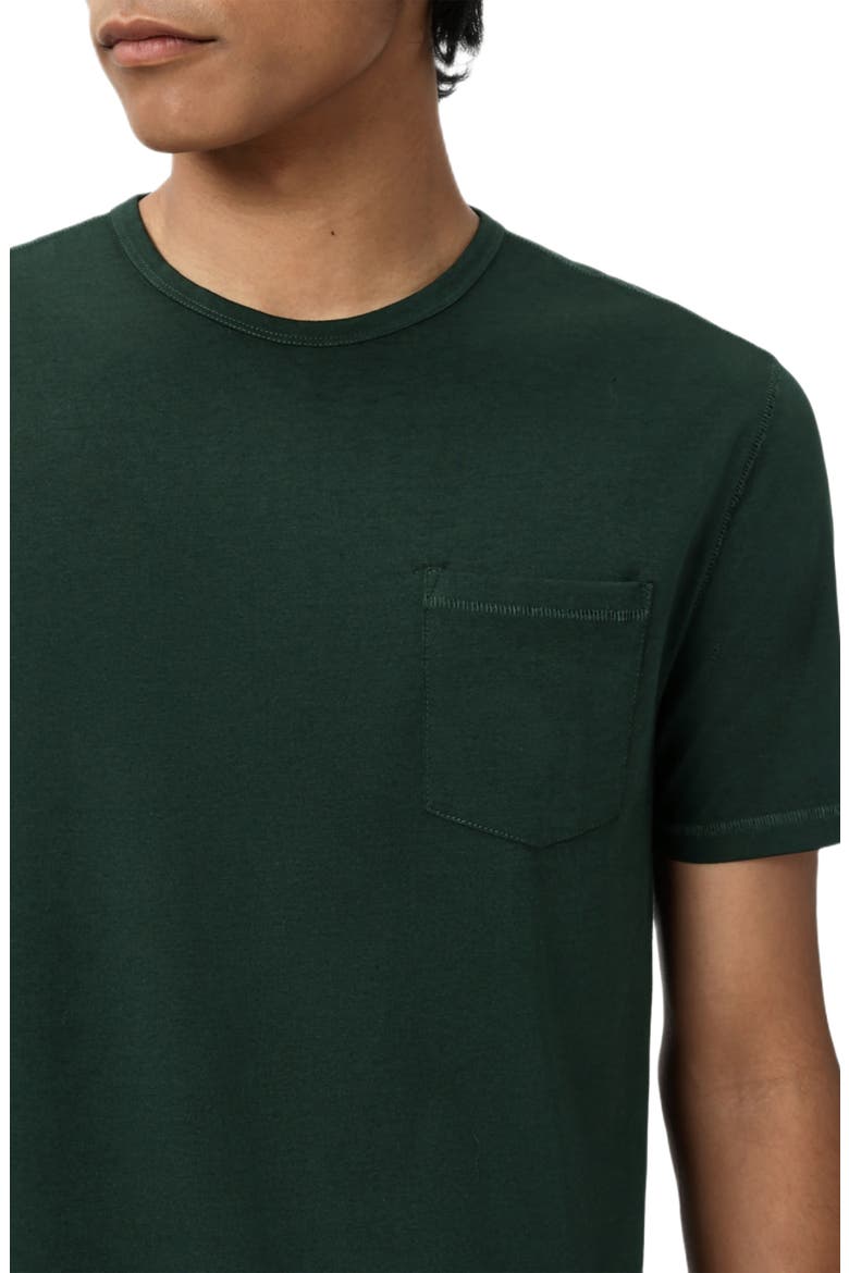 Bond Burnout Pocket T-Shirt, Alternate, color, SEAWEED