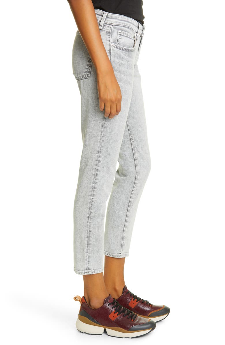 rag & bone Dre Crop Slim Boyfriend Jeans, Alternate, color, 