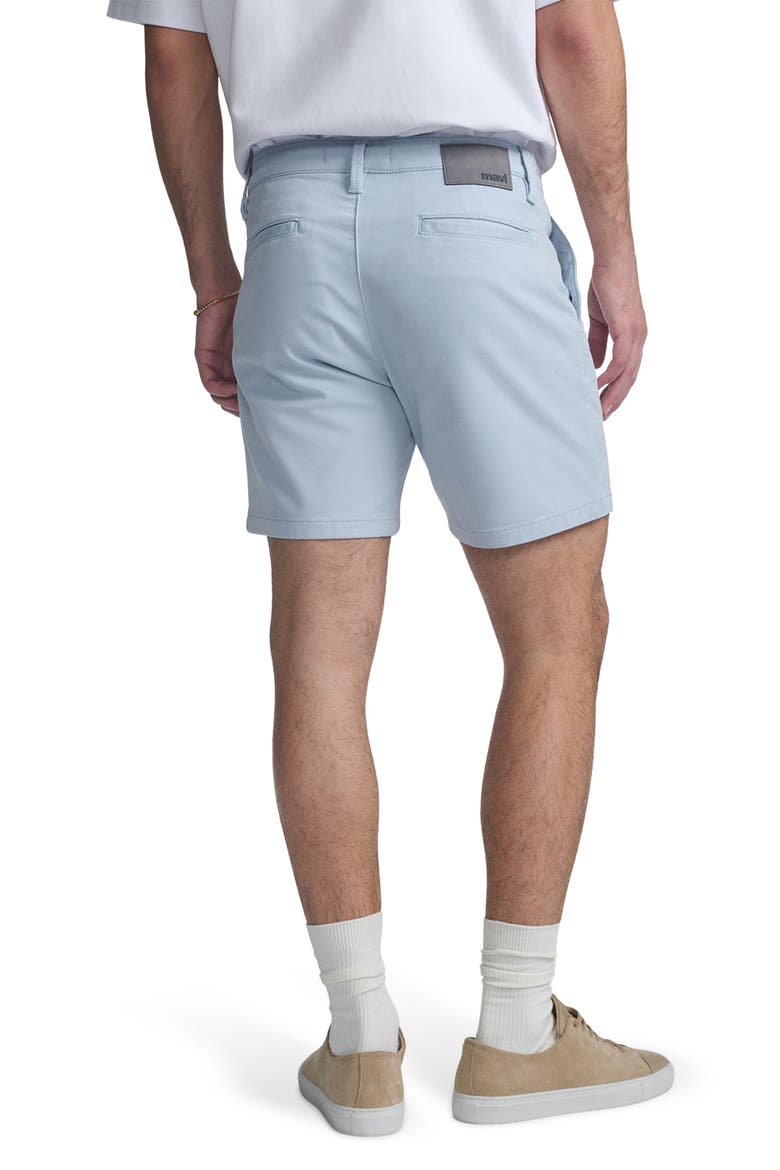 Nate Flat Front Stretch Twill Shorts, Alternate, color, ICE BLUE ATHLETIC