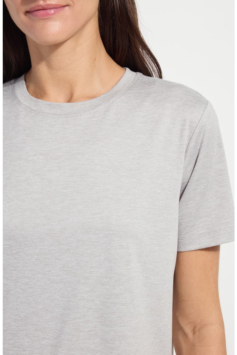 Boxy Jersey T-Shirt, Alternate, color, LIGHT GREY MELANGE