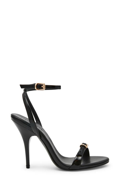 Steve Madden Foxx Ankle Strap Sandal In Black