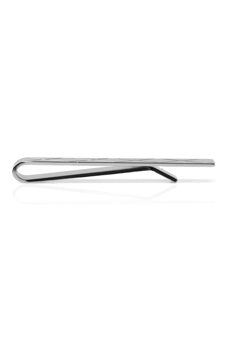 Hole in One Tie Clip, Alternate, color, SILVER