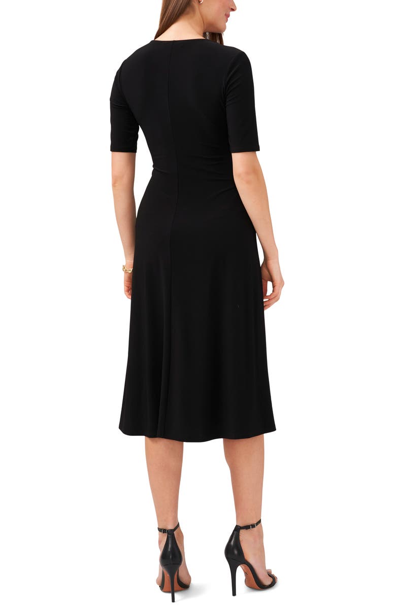 Chaus V-Neck Dress, Alternate, color, 