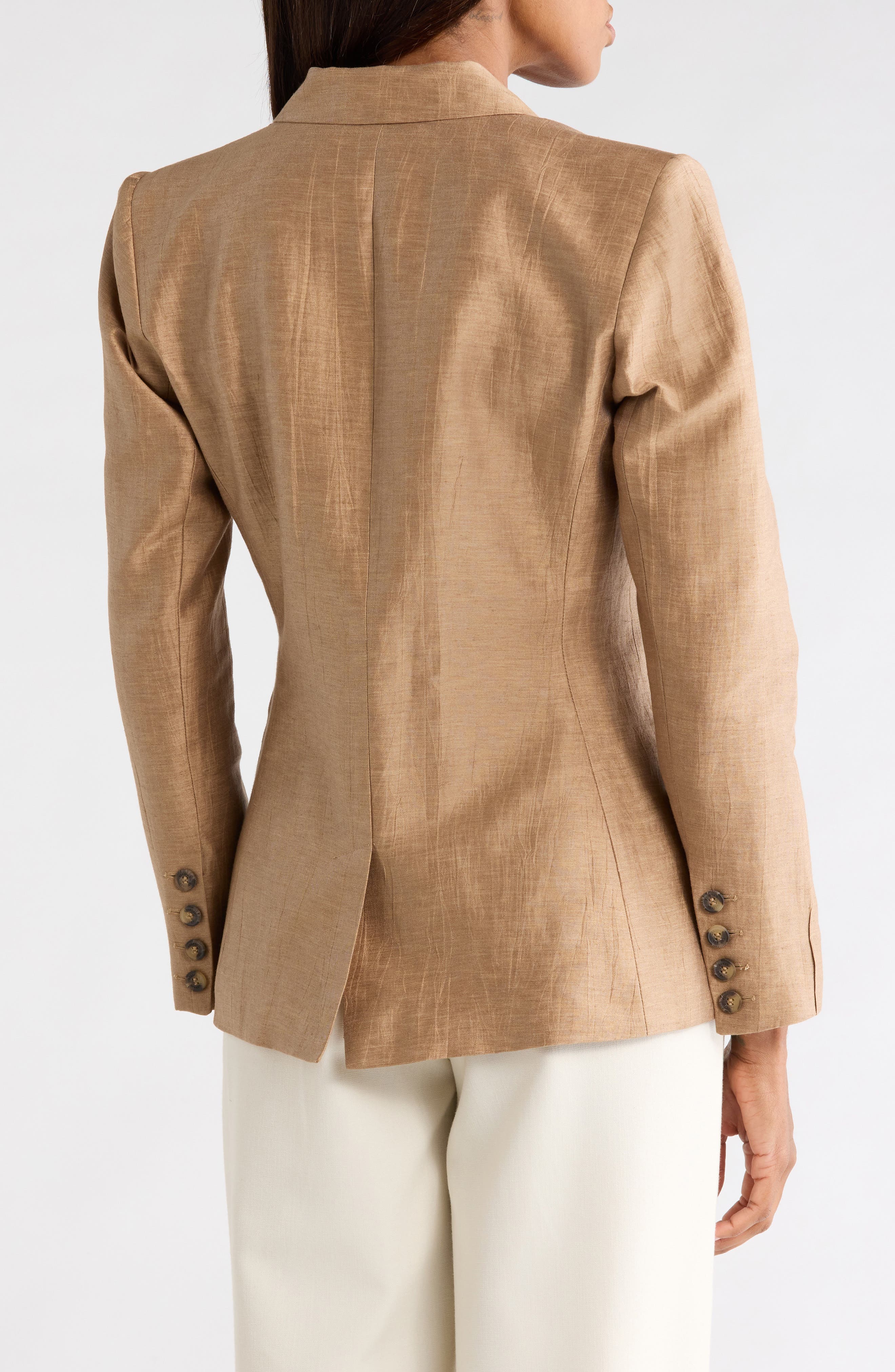 L'AGENCE Colin Double Breasted Blazer (Women) | Nordstromrack