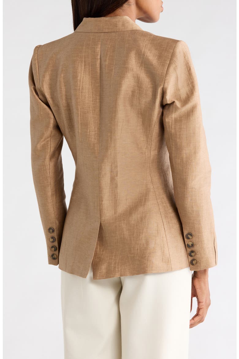 Colin Double Breasted Blazer, Alternate, color, LATTE