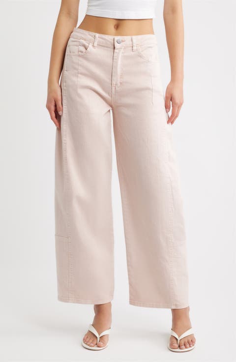 Wide Leg Crop Jeans
