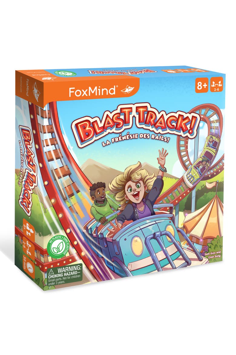 Blast Track Tile Laying Board Game, Main, color, Multicolored