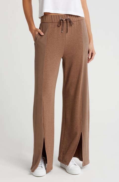 Hidden Local Front Slit Sweatpants