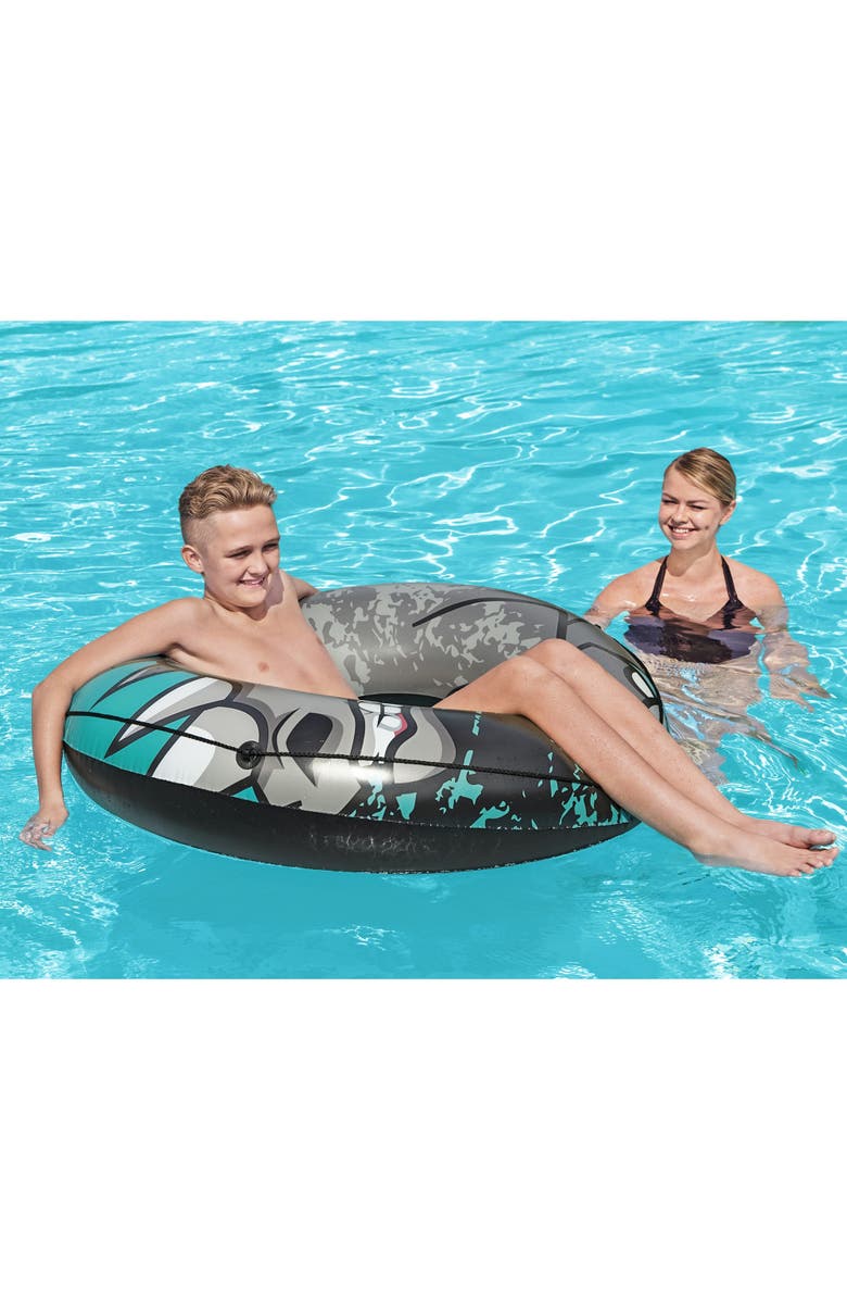 H2OGO! Rhino Rider Swim Tube 48" Ages 12+, Alternate, color, Gray