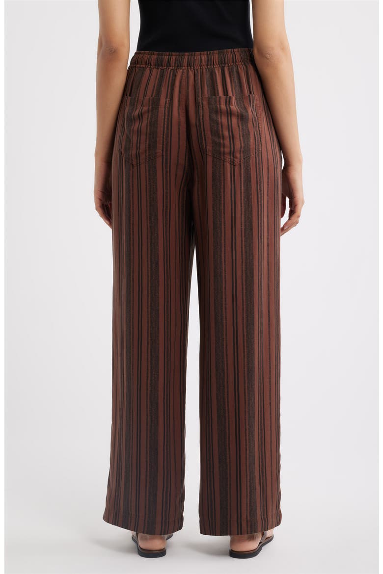 Wide Leg Drawstring Pants, Alternate, color, SUNSET TRUFFLE