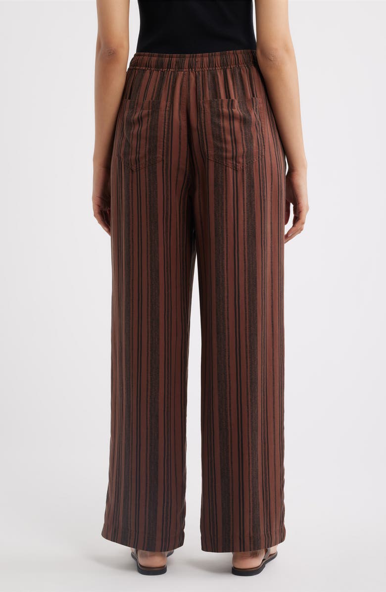 Cloth & Stone Wide Leg Drawstring Pants, Alternate, color, Sunset Truffle