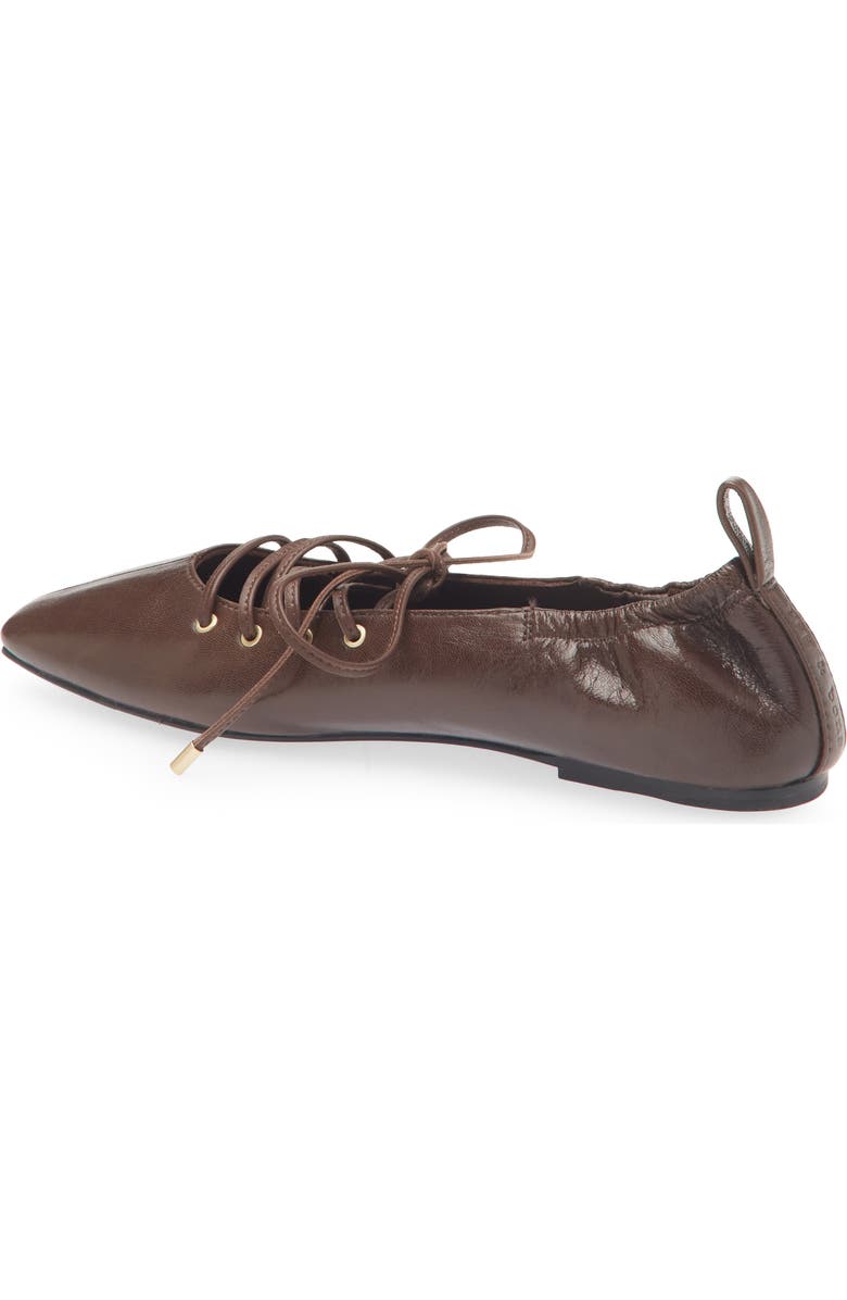 rag & bone Sophia Ballet Flat, Alternate, color, Mocha