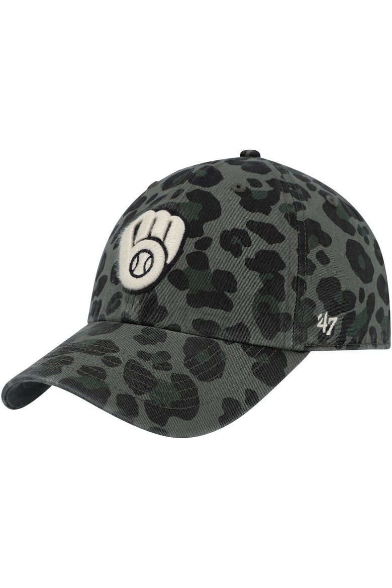 Women's '47 Green Milwaukee Brewers Bagheera Clean Up Adjustable Hat, Main, color, Green