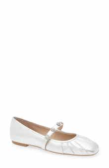 Stuart Weitzman Justina Mary Jane Ballet Flat