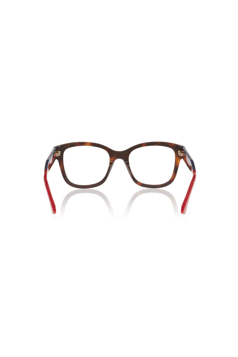 51mm Rectangle optical glasses, Alternate, color, Tortoise