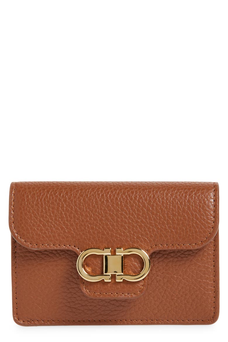 Double Gancio Key Holder, Main, color, NEW COGNAC/ T MORO