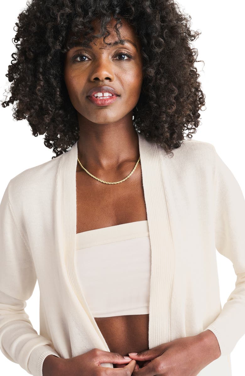 Splendid Loop Knit Open Front Cardigan, Alternate, color,