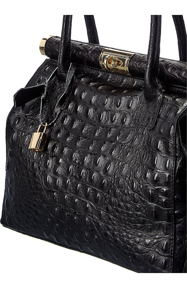 Persaman New York Croc Embossed Tote Bag, Alternate, color,