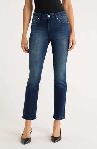 Mari Slim Straight Leg Jeans