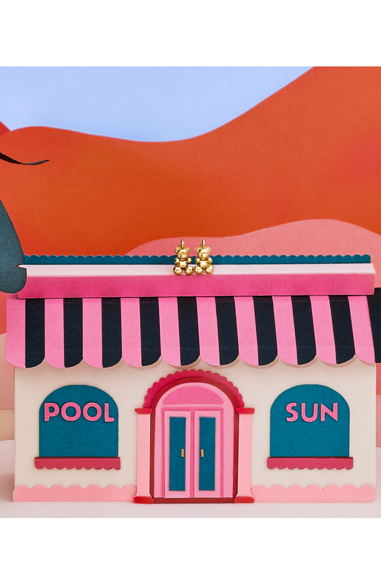 Hey Harper Bear With Me Necklace, Alternate, color, Gold