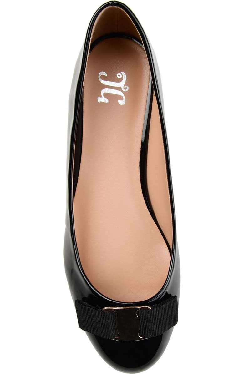 Journee Collection JOURNEE Kim Flat, Alternate, color, Black